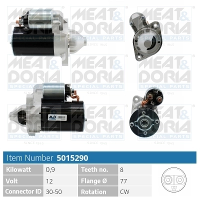 Démarreur MEAT & DORIA 5015290