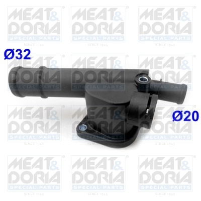 Bride de liquide de refroidissement MEAT & DORIA 93198