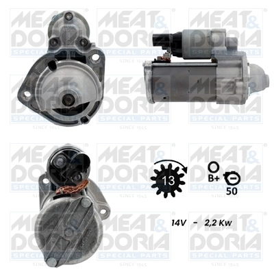 Démarreur MEAT & DORIA 5010936G