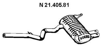 Rear Muffler