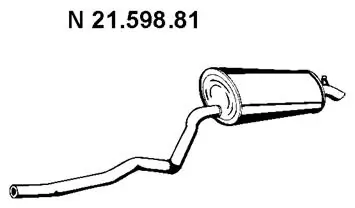 Rear Muffler