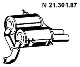 Rear Muffler
