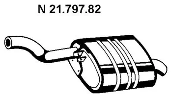 Rear Muffler