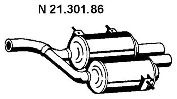 Rear Muffler
