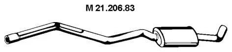 Centre Muffler