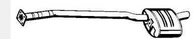 Rear Muffler