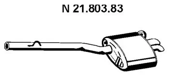 Rear Muffler