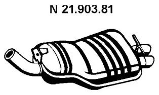Rear Muffler