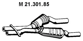 Centre Muffler