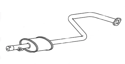 Centre Muffler
