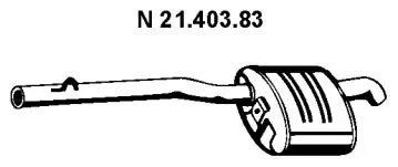Rear Muffler