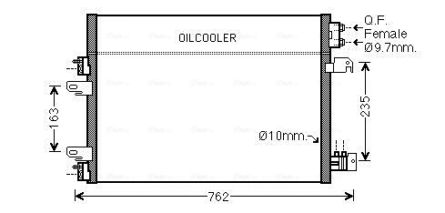 Condenseur, climatisation AVA Clever Choice JE5060D