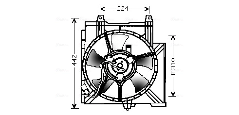 Fan, engine cooling