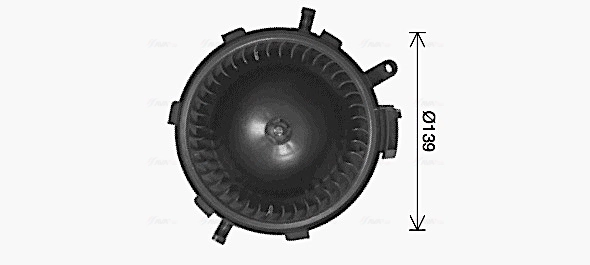 Pulseur d'air habitacle AVA Clever Choice PE8430
