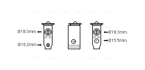 Détendeur, climatisation AVA Clever Choice MT1250