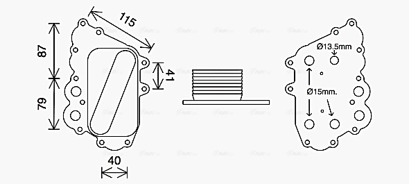 Radiateur d'huile AVA Clever Choice MS3713