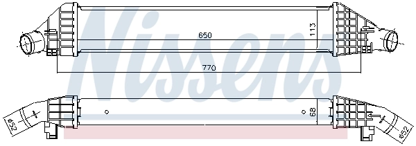 Intercooler, échangeur AVA Clever Choice FT4493
