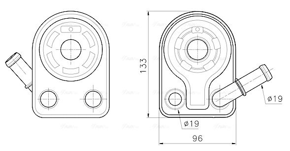 Radiateur d'huile AVA Clever Choice FD3701