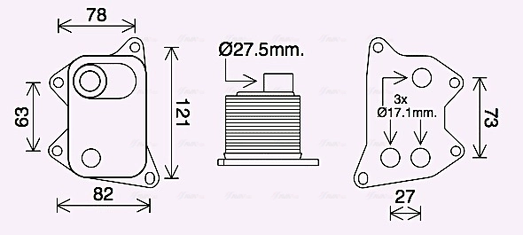 Radiateur d'huile AVA Clever Choice AI3420