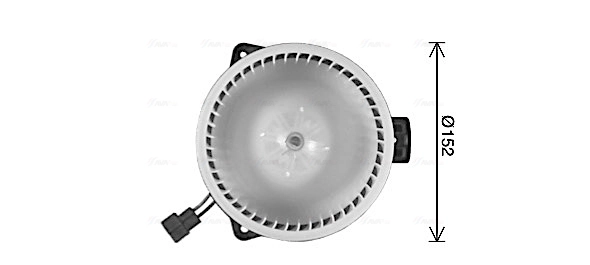 Pulseur d'air habitacle AVA Clever Choice VO8301