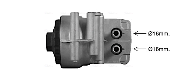 Radiateur d'huile AVA Clever Choice FD3623H