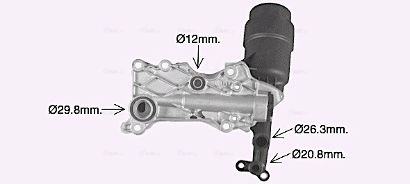 Radiateur d'huile AVA Clever Choice MS3741H