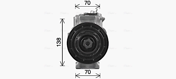Compresseur, climatisation AVA Clever Choice MSAK755