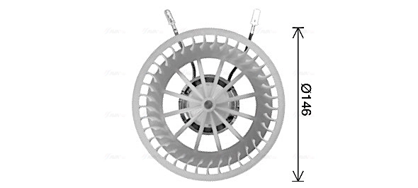 Pulseur d'air habitacle AVA Clever Choice FT8483
