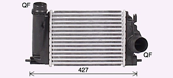 Intercooler, échangeur AVA Clever Choice DN4458