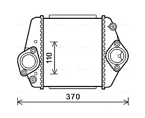 Intercooler, échangeur AVA Clever Choice MZA4275