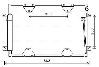 Condenseur, climatisation AVA Clever Choice SZ5139D