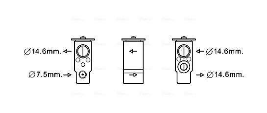 Expansion Valve, air conditioning