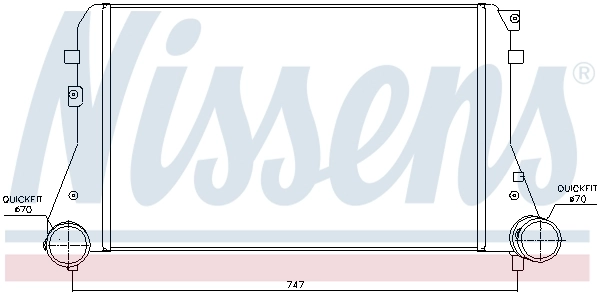 Intercooler, échangeur AVA Clever Choice VNA4227
