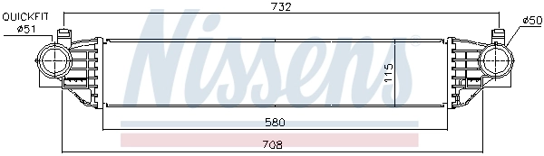 Intercooler, échangeur AVA Clever Choice JE4096