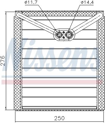 Évaporateur climatisation AVA Clever Choice MTV298