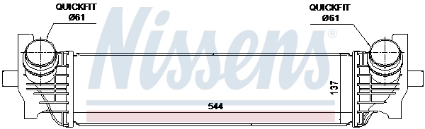 Intercooler, échangeur AVA Clever Choice BW4662