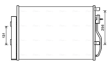 Condenseur, climatisation AVA Clever Choice CTA5048D