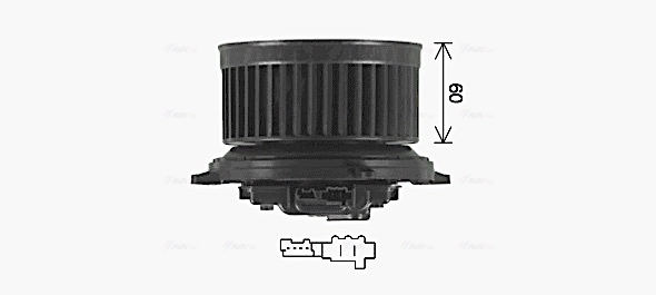 Pulseur d'air habitacle AVA Clever Choice MS8765