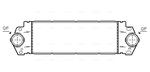 Intercooler, échangeur AVA Clever Choice VNA4233