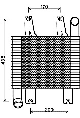 Intercooler, échangeur AVA Clever Choice HY4229