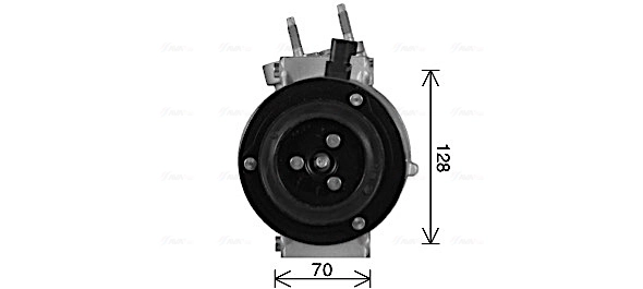 Compresseur, climatisation AVA Clever Choice FDAK674