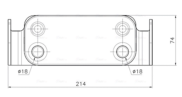 Radiateur d'huile AVA Clever Choice AU3351