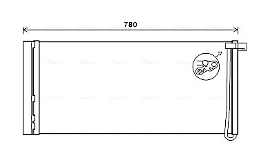 Condenseur, climatisation AVA Clever Choice PR5083D
