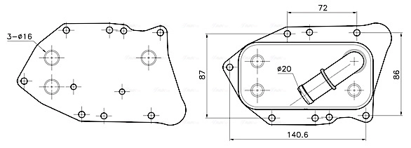 Radiateur d'huile AVA Clever Choice OL3750