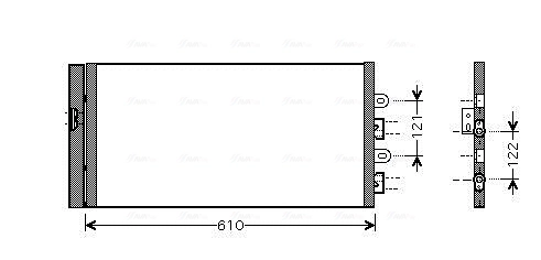 Condenseur, climatisation AVA Clever Choice FTA5298D