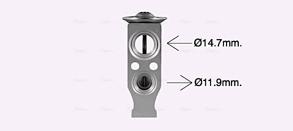 Détendeur, climatisation AVA Clever Choice CN1323