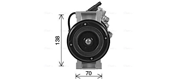 Compresseur, climatisation AVA Clever Choice MSAK747