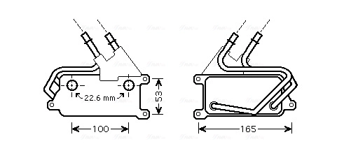 Oil Cooler, automatic transmission