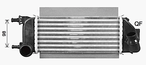 Intercooler, échangeur AVA Clever Choice FT4467