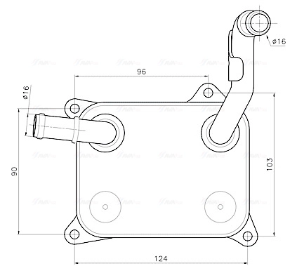 Radiateur d'huile AVA Clever Choice AI3454